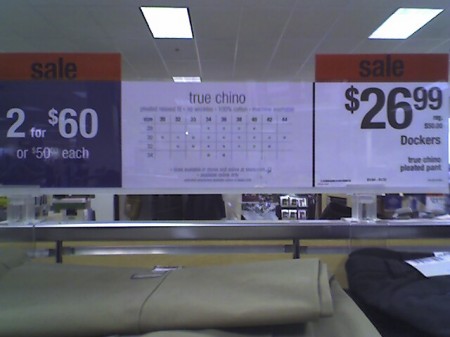 Sears fails at math